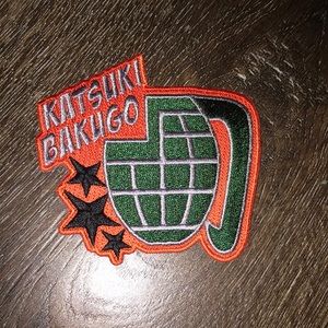 Anime grenade patch never used has a tag
